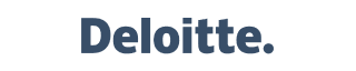 dark blue Deloitte logo with a transparent background