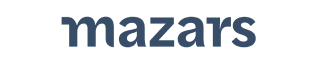 dark blue Mazars logo with a transparent background