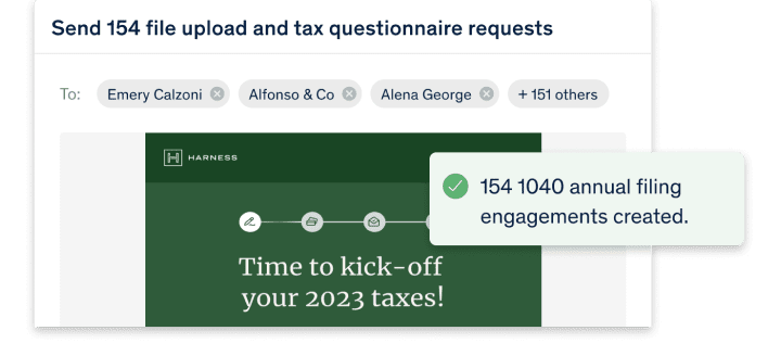 tax client portal bulk task management